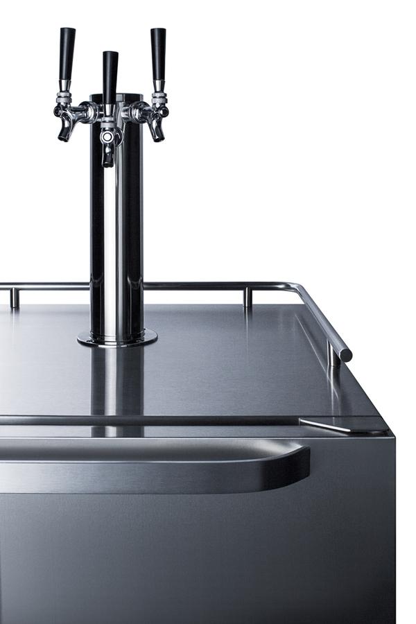 24" Wide Built-in Outdoor Kegerator
