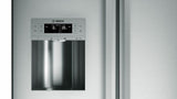 800 Series French Door Bottom Mount Refrigerator 36'' Stainless Steel, Easy clean stainless steel B26FT50SNS