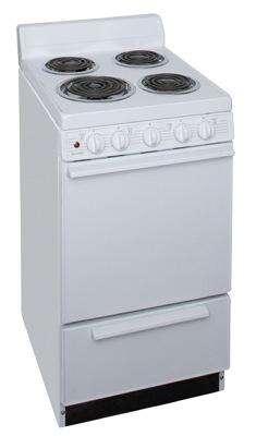 20" Electric Range