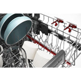 360(degree) Max Jets™ Third Rack Dishwasher with Stemware Shield and Stemware Clips, 44 dBA