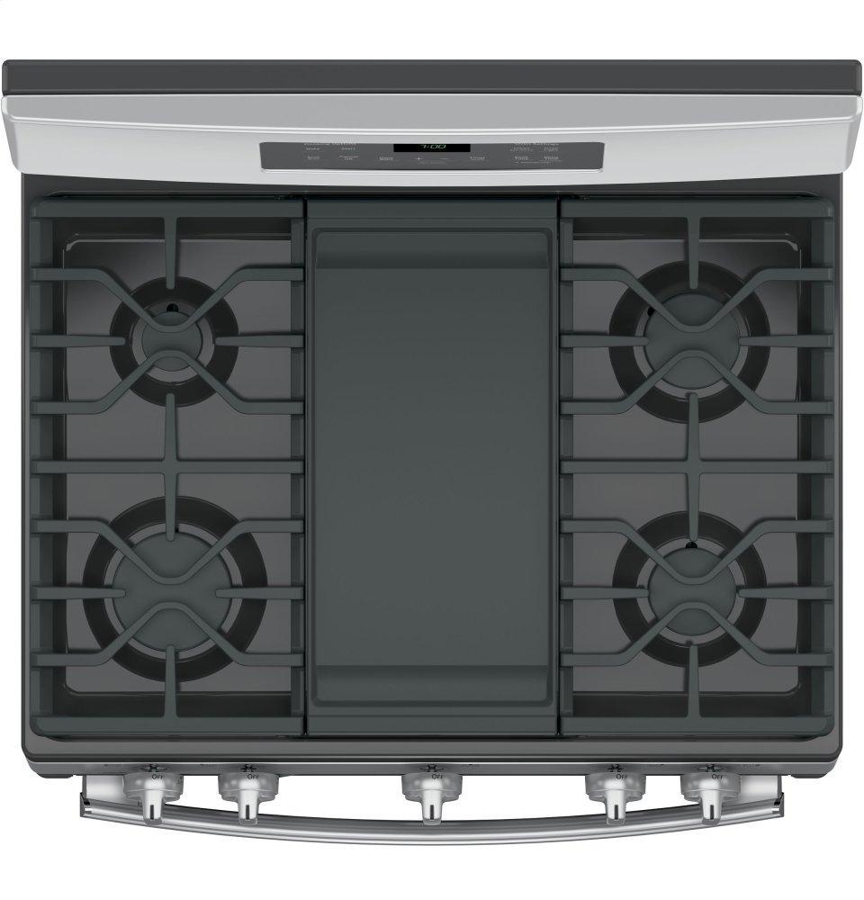 GE® 30" Free-Standing Gas Convection Range