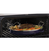GE Profile™ 30" Smart Slide-In Front-Control Gas Double Oven Convection Range