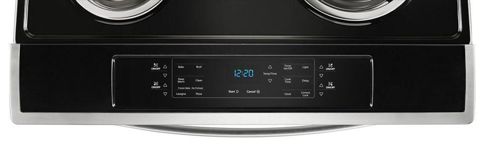 4.8 cu. ft. Guided Electric Front Control Coil Range