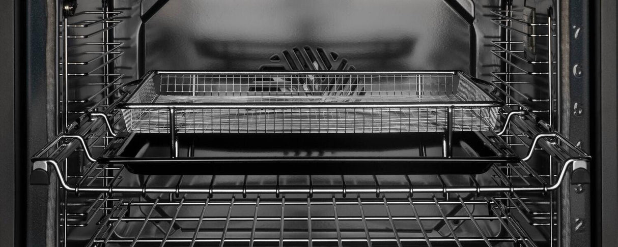 30 inch Electric Speed Oven Combination with Steam, Self-Clean and Bertazzoni Assistant Carbonio