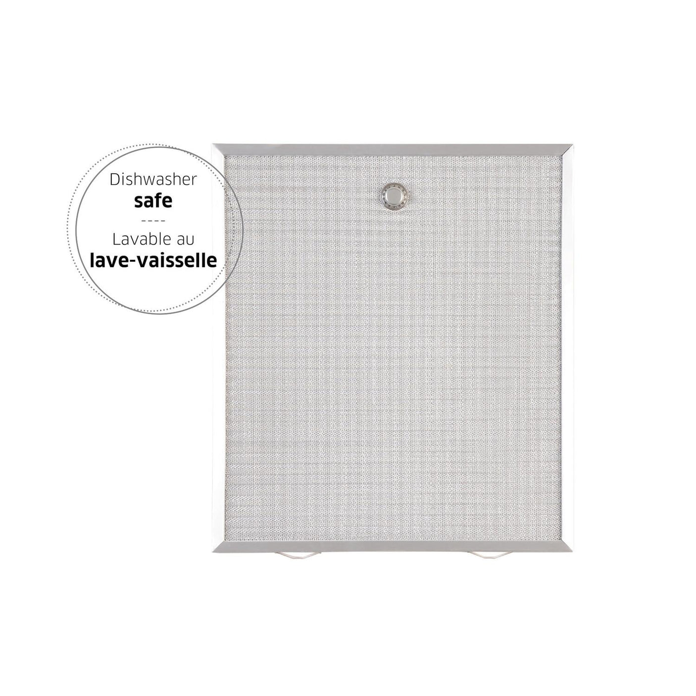 Broan-NuTone® Genuine Replacement Aluminum Filter for Range Hoods, 15-3/4" X 13-7/8", Fits Select Models, (2-Pack)
