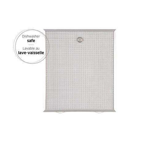 Broan-NuTone® Genuine Replacement Aluminum Filter for Range Hoods, 15-3/4" X 13-7/8", Fits Select Models, (2-Pack)