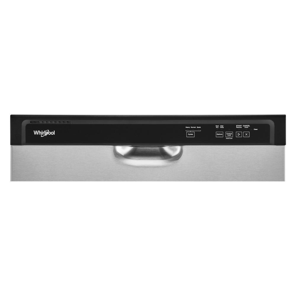 Quiet Dishwasher with Heated Dry and Factory-Installed Power Cord