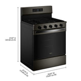 30-inch Gas Range with Air Cooking Technology and EZ-2-Lift™ Hinged Grates
