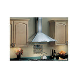 DISCONTINUED-Broan® 30-Inch Convertible Wall-Mount Chimney Range Hood w/ Heat Sentry™, 290 CFM, Stainless Steel