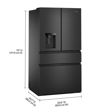 36-Inch French Door Refrigerator with In-Door Water and Ice Maker - 29 cu. ft.