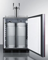 24" Wide Built-in Kegerator, ADA Compliant (panel Not Included)
