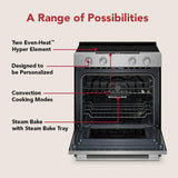 5.3 Cu. Ft. Smart Slide-in Electric Range with Two Even-Heat™ Hyper Elements and Convection Cooking Modes