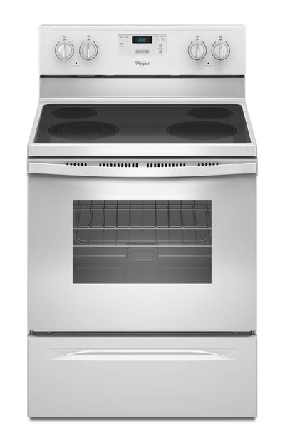 4.8 Cu. Ft. Freestanding Electric Range with FlexHeat Dual Radiant Element White