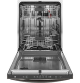 GE® Top Control with Stainless Steel Interior Dishwasher with Sanitize Cycle & Dry Boost with Fan Assist