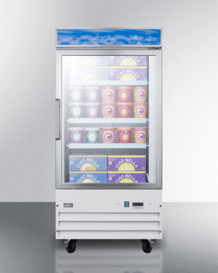 27" Wide Upright All-freezer