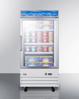 27" Wide Upright All-freezer