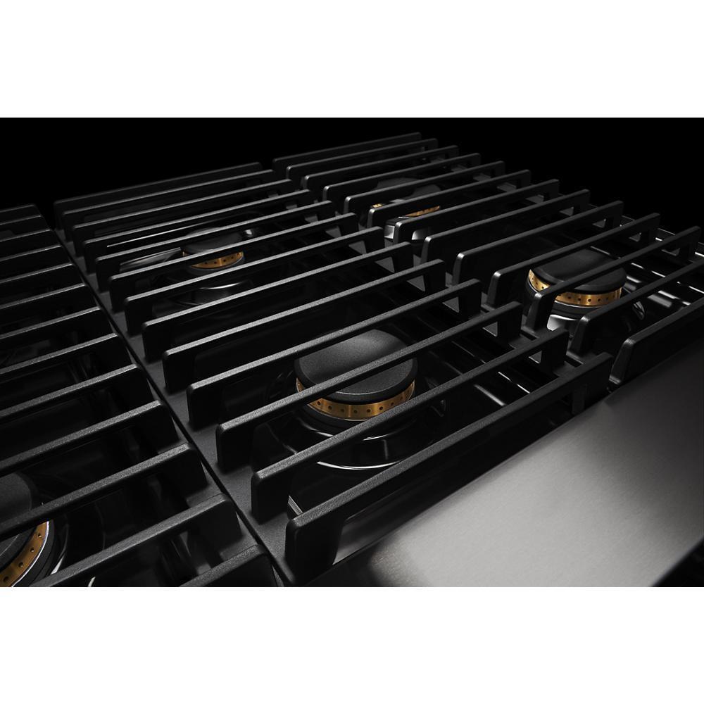 NOIR™ 36" Dual-Fuel Professional Range with Chrome-Infused Griddle
