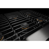NOIR™ 36" Dual-Fuel Professional Range with Chrome-Infused Griddle