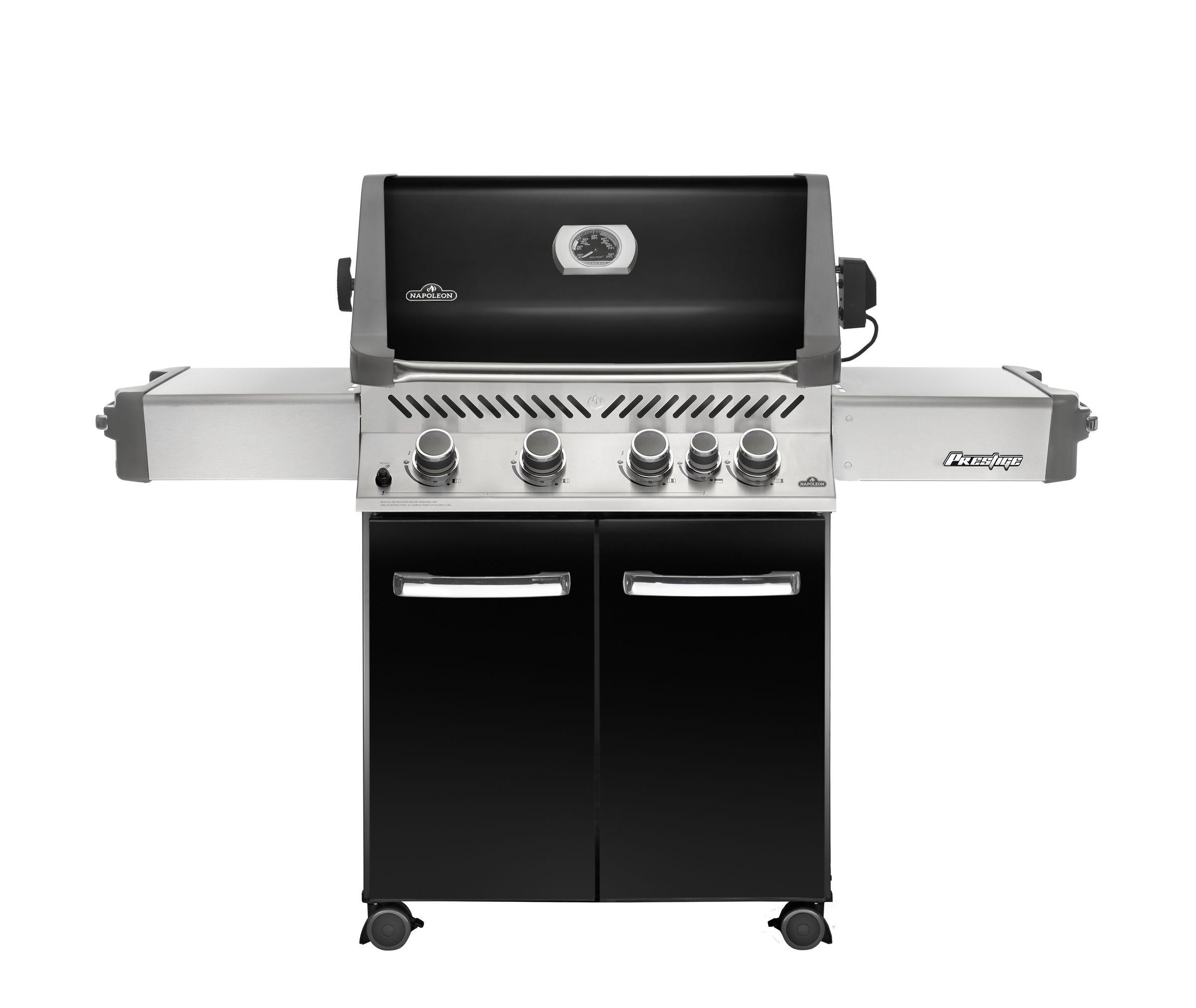 Napoleon Black Prestige 500 with Infrared Rear Burner.