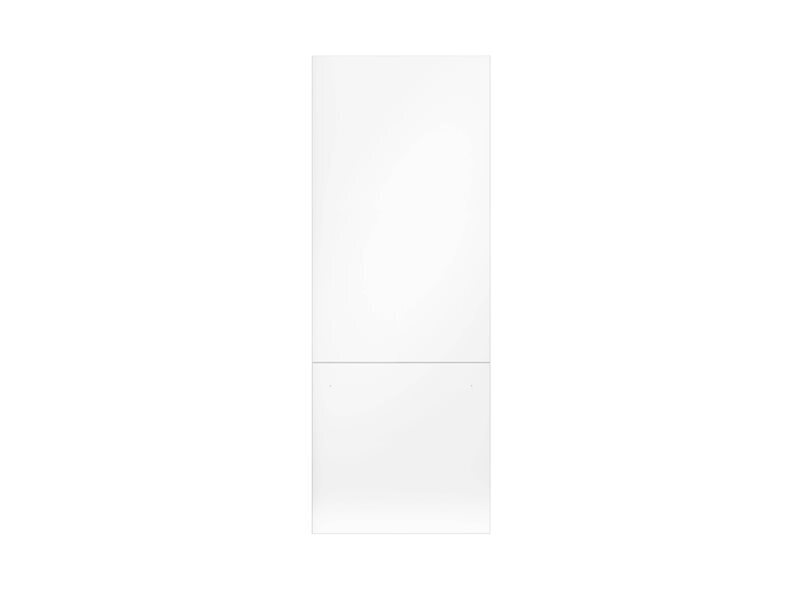 Bianco Matt Front Panel Kit for 30" Bottom Mount Built-in Refrigerator Bianco Matt