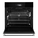NOIR™ Single Wall Oven with MultiMode® True Convection, Flat-Tine Racks