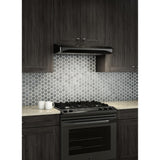 Broan® Elite 36-Inch Convertible Under-Cabinet Range Hood, Black, 375 Max Blower CFM