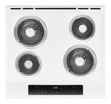 4.8 cu. ft. Guided Electric Front Control Coil Range