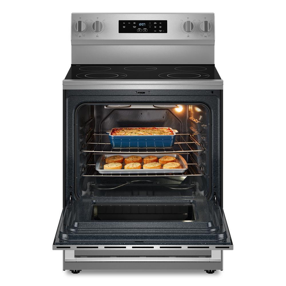 30-Inch Wide Electric Range With Steam Clean - 5.3 cu. ft.