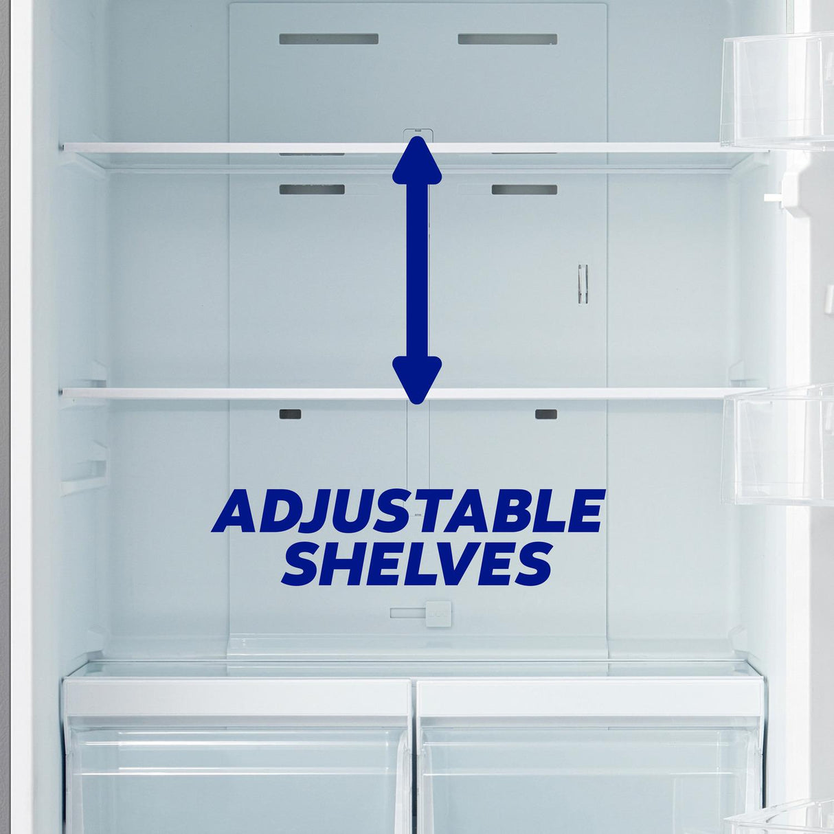 Element Electronics 18.7 cu. ft. Bottom Freezer Refrigerator - Stainless Steel, ENERGY STAR (ERBM19CBS)