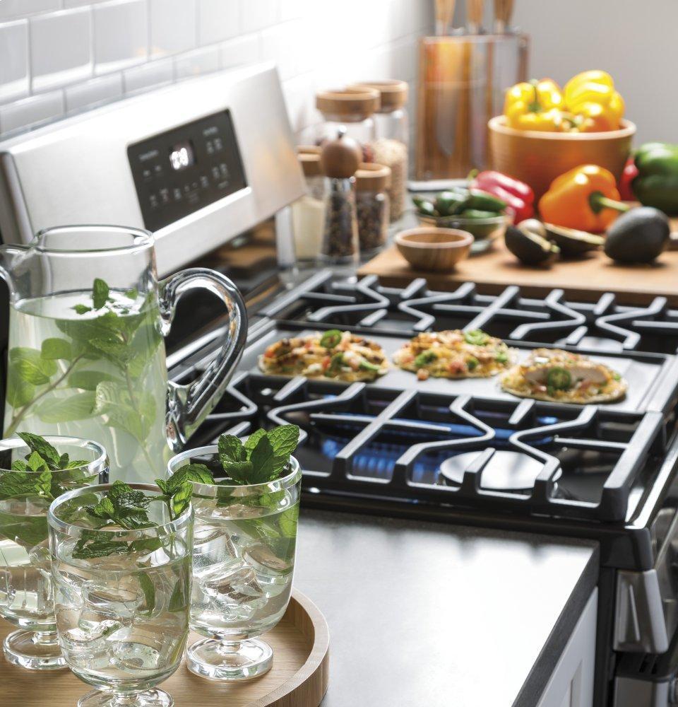 GE® 30" Free-Standing Gas Convection Range