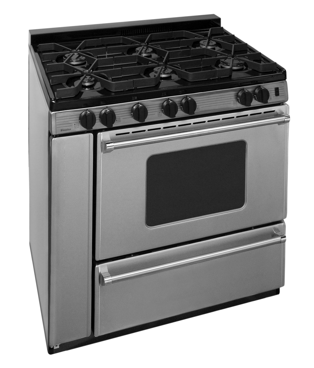 36 in. ProSeries Freestanding Sealed Burner Gas Range in Stainless Steel