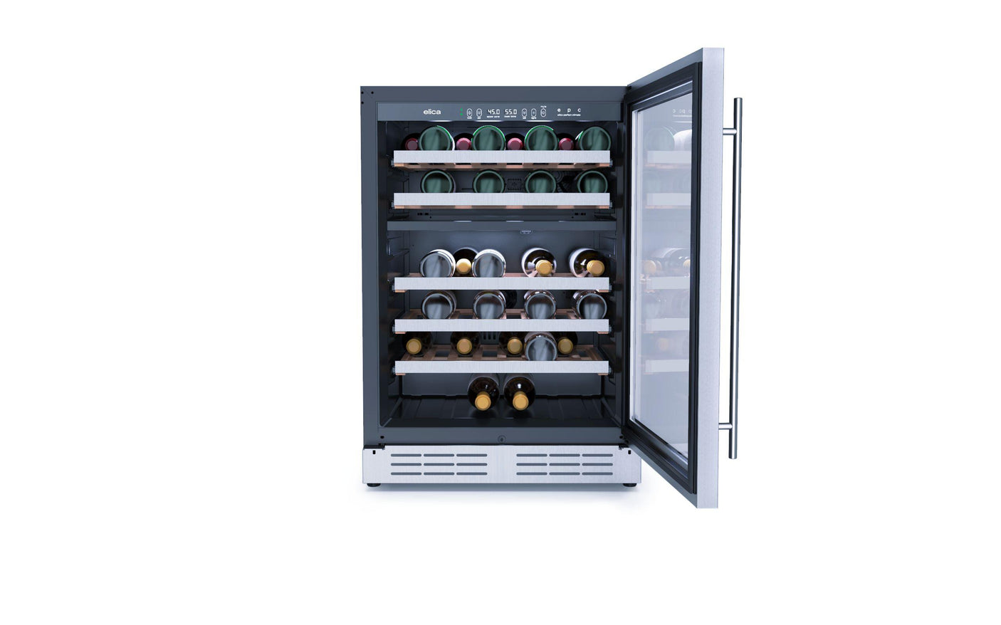 Single Door, Dual Zone, Wine Cellar
