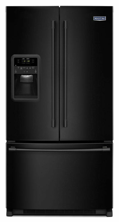 33- Inch Wide French Door Refrigerator with Beverage Chiller™ Compartment - 22 Cu. Ft. - Black