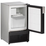15" Crescent Ice Maker With Stainless Solid Finish (115 V/60 Hz Volts /60 Hz Hz)