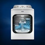 This 4.7 Cu. Ft. capacity top load washer from Maytag delivers the stain-fighting power that s built to handle tough loads.