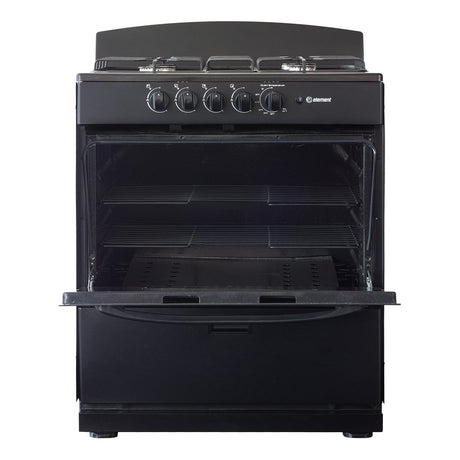 Element Electronics 4.0 cu. ft. 30", 4-Burner Gas Range (EEGR3A4MCCB)