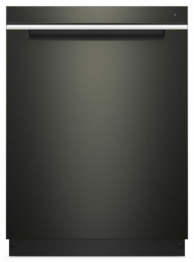 Stainless Steel Tub Pocket Handle Dishwasher with TotalCoverage Spray Arm - Fingerprint Resistant Black Stainless
