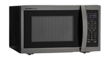 Sharp 1.4 cu. ft. 1100W Black Stainless Steel Countertop Microwave Oven