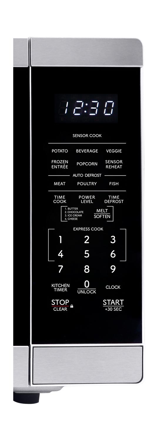 Sharp 1.4 cu. ft. 1100W Stainless Steel Countertop Microwave Oven with Inverter Technology
