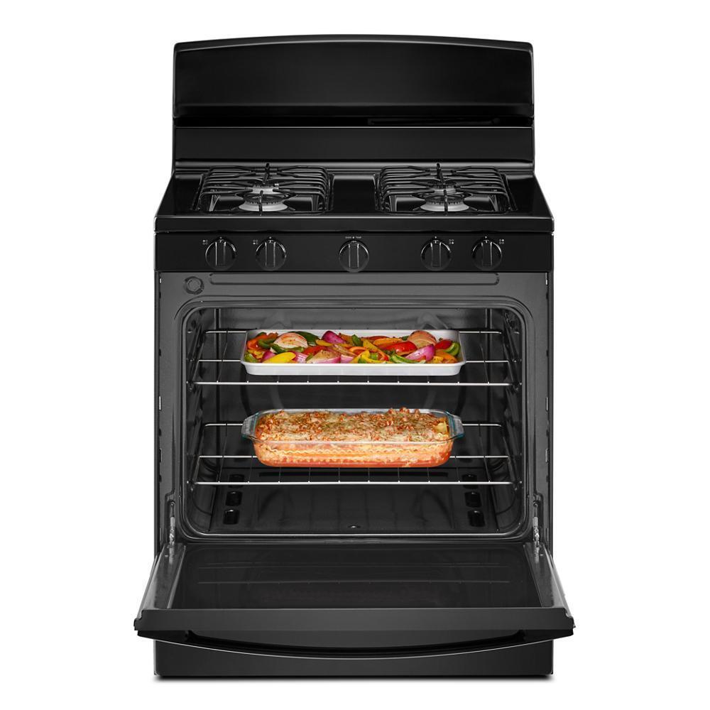 Amana® 30-inch Gas Range with Easy-Clean Glass Door