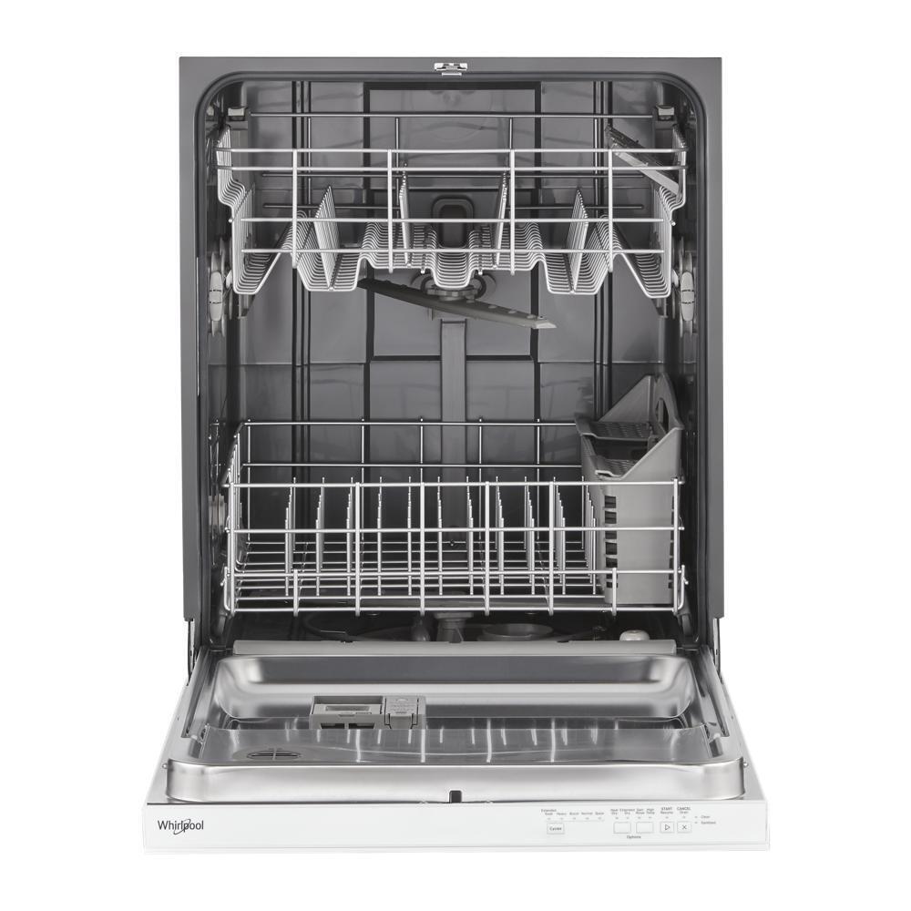 Quiet Dishwasher with Adjustable Upper Rack