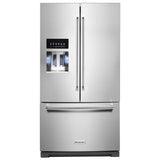 26.8 cu. ft. 36-Inch Width Standard Depth French Door Refrigerator with Exterior Ice and Water and PrintShield™ finish
