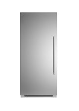 36" Built-in Refrigerator column - Stainless - Left hinge