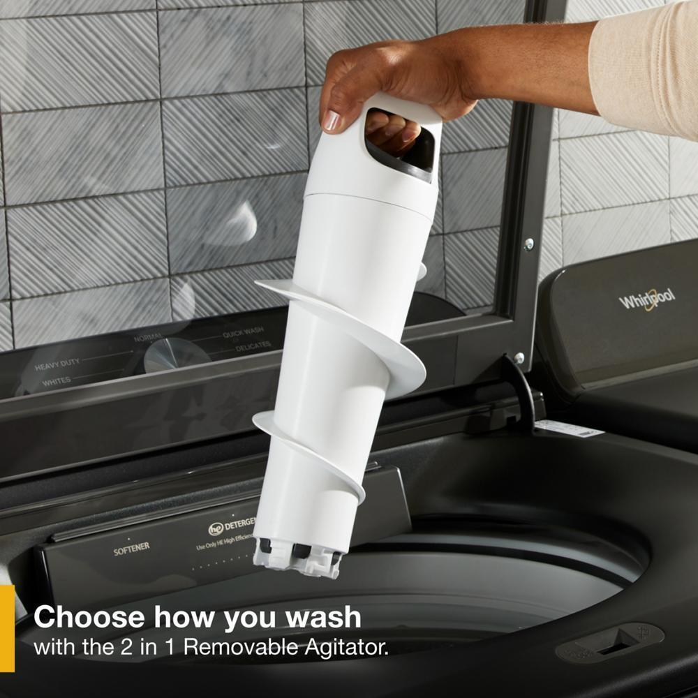 5.2-5.3 Cu. Ft. Whirlpool® Top Load Washer with Removable Agitator