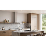 Broan® 30-inch Pyramid Chimney Range Hood with Code Ready™ Technology, 650 Max Blower CFM, Stainless Steel