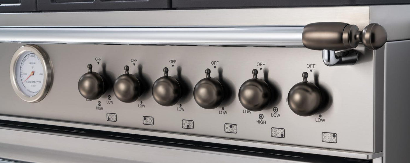 Black Nickel decor set for Range and Hood Black Nickel