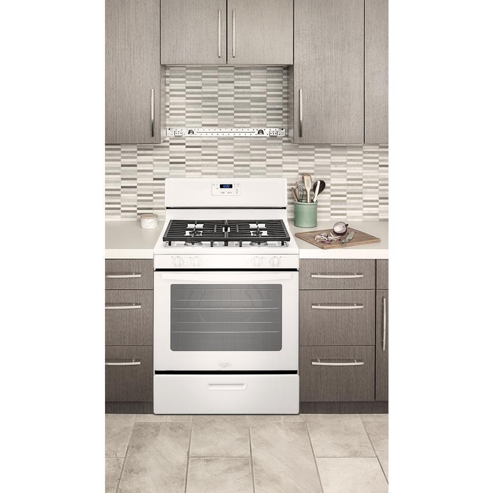 Whirlpool® 5.1 Cu. Ft. Freestanding 4-Burner Gas Stove