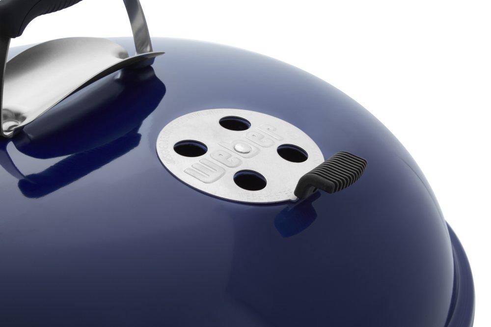 Master-Touch Charcoal Grill 22" - Deep Ocean Blue