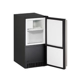 15" Crescent Ice Maker With Stainless Solid Finish (115 V/60 Hz Volts /60 Hz Hz)