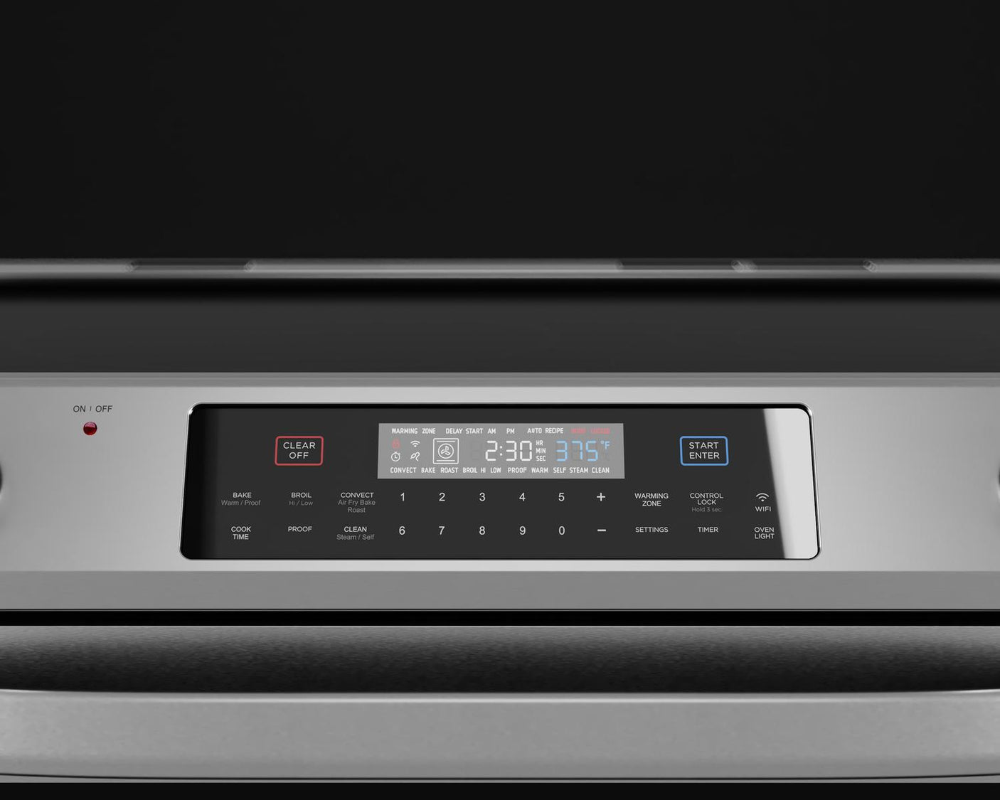 Midea 6.3 cu. ft. 5-Element Smart Slide-In Electric Range with Air Fry Convection